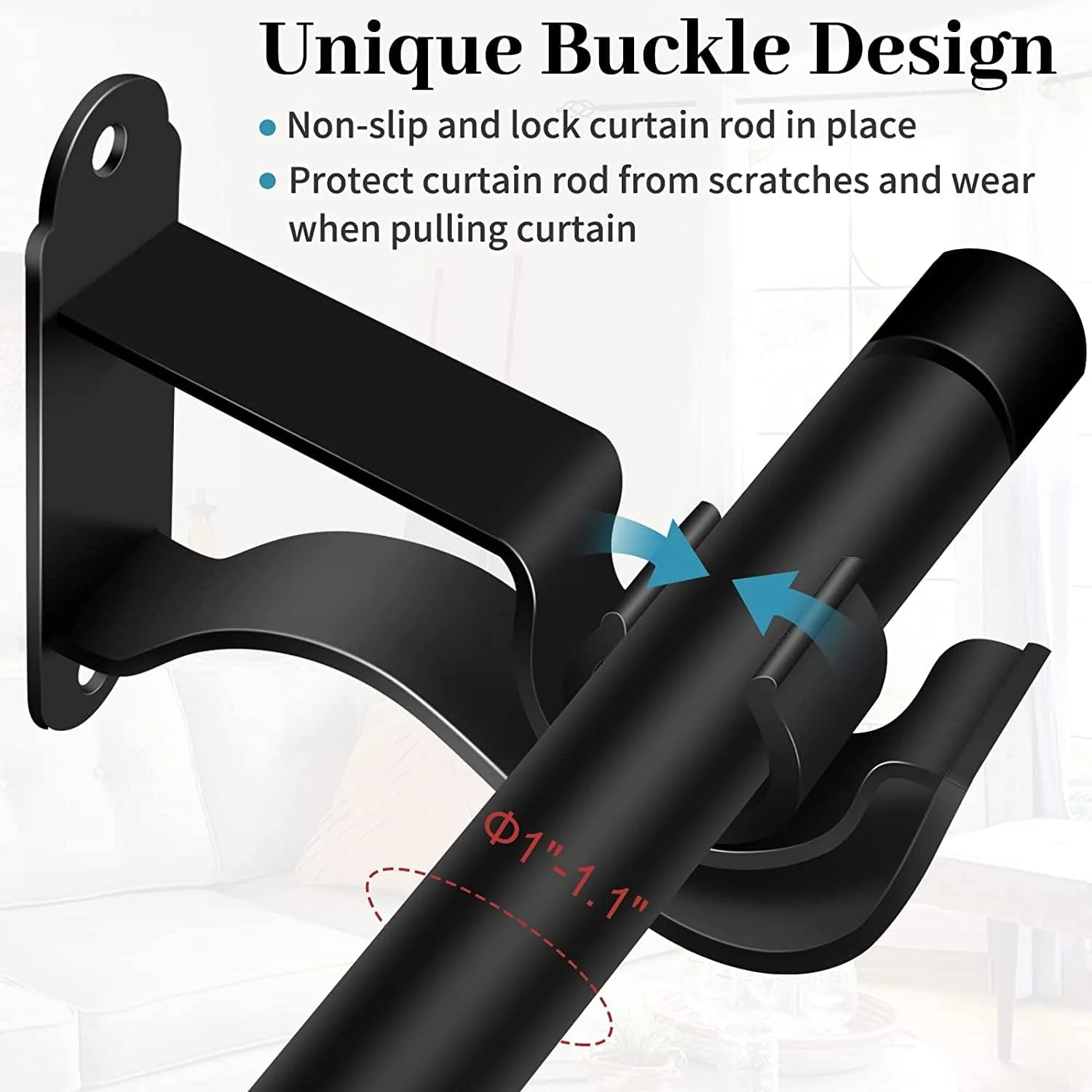 curtain rod bracket heavy 6