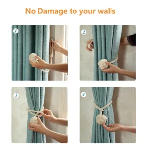 curtain tiebacks rope 4