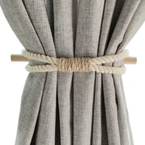 curtain tiebacks rustic 1