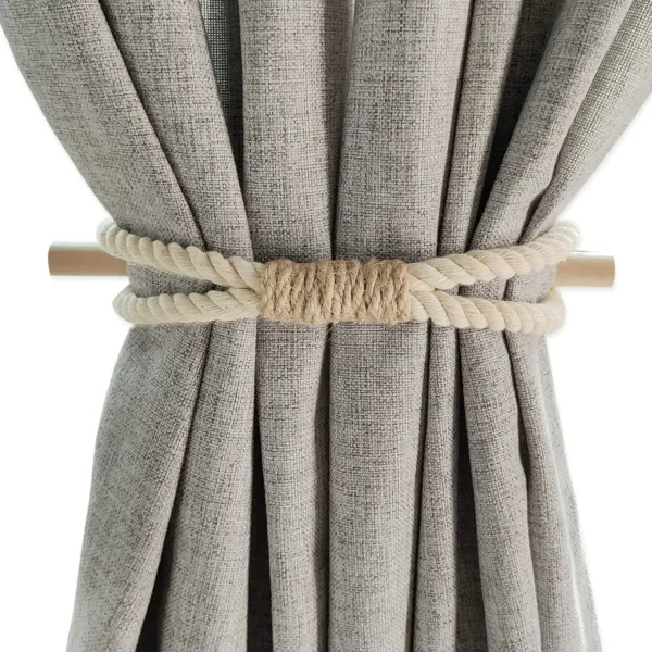 curtain tiebacks rustic 1