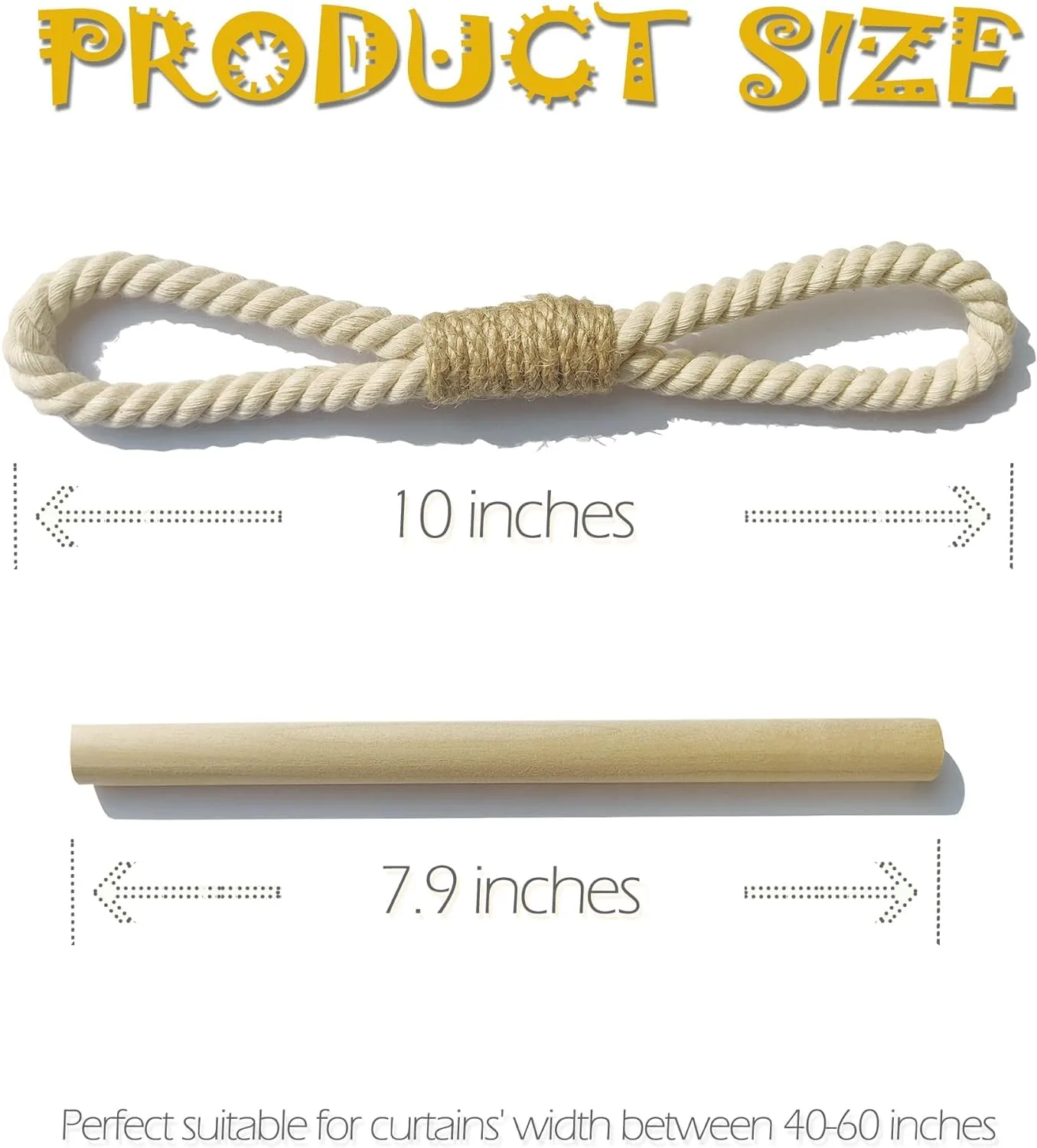 curtain tiebacks rustic 4