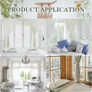 curtain tiebacks rustic 7