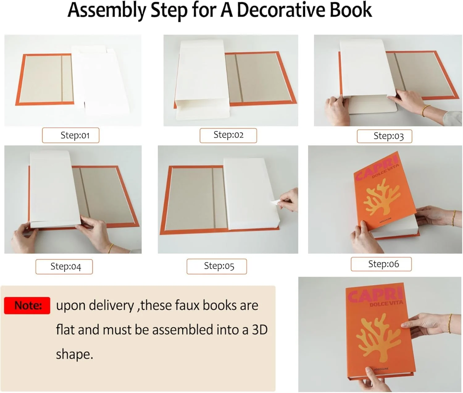 decorative books coffee table 3