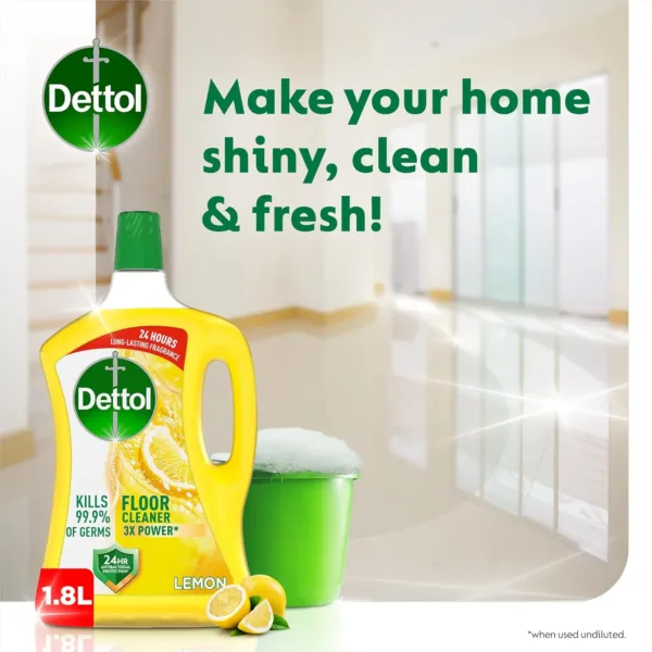 dettol floor cleaner lemon 5