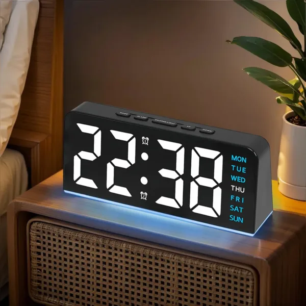 digital alarm clock led 1