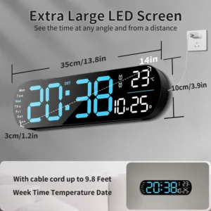 digital wall clock 2