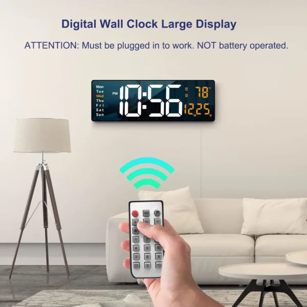 digital wall clock 2