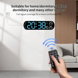 digital wall clock 5