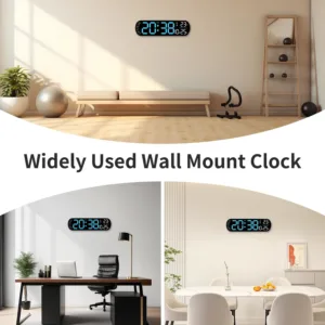 digital wall clock 7