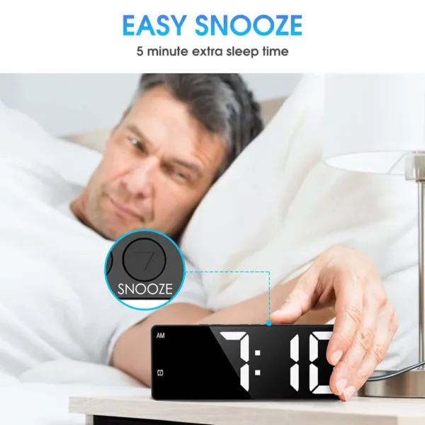 digital wall clock led 5