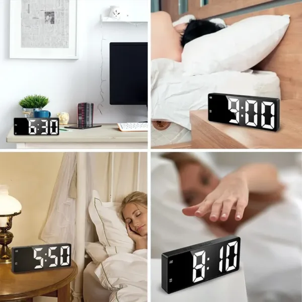 digital wall clock led 7