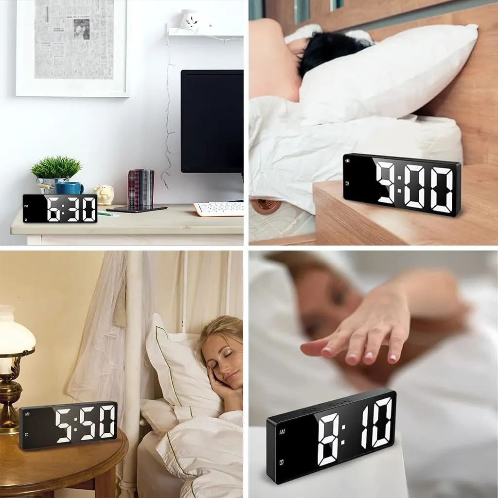 digital wall clock led 7