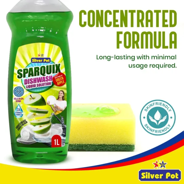 dish soap green apple 4