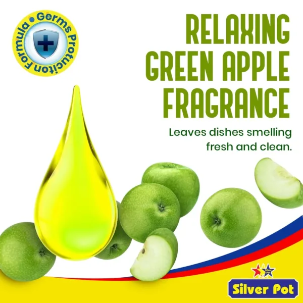 dish soap green apple 5