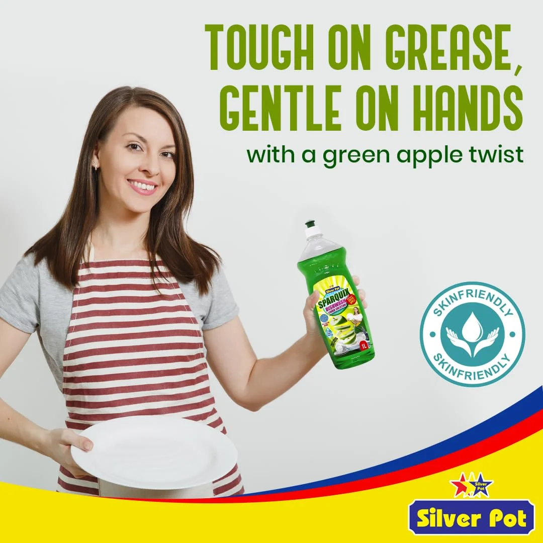 dish soap green apple 7