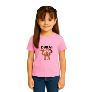 dubai tshirt girls souvenir 1