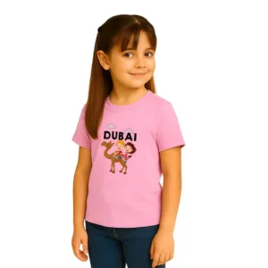 dubai tshirt girls souvenir 2