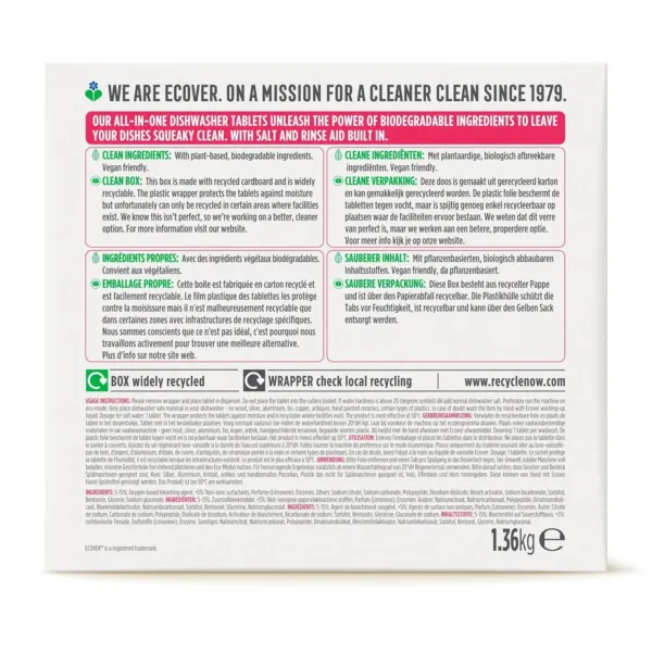 ecover dishwasher tablets 2