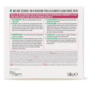 ecover dishwasher tablets 3