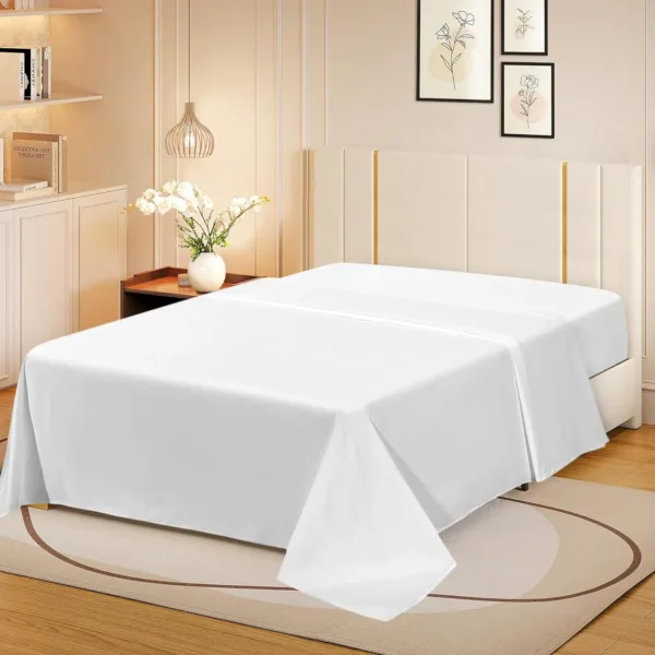 egyptian cotton flat sheet 1
