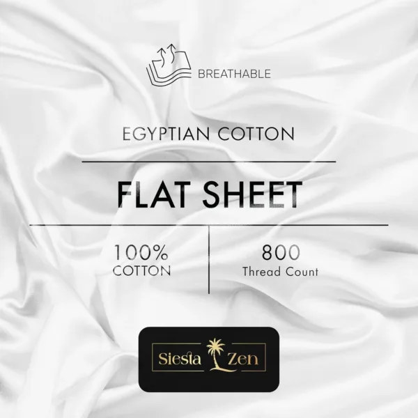 egyptian cotton flat sheet 2