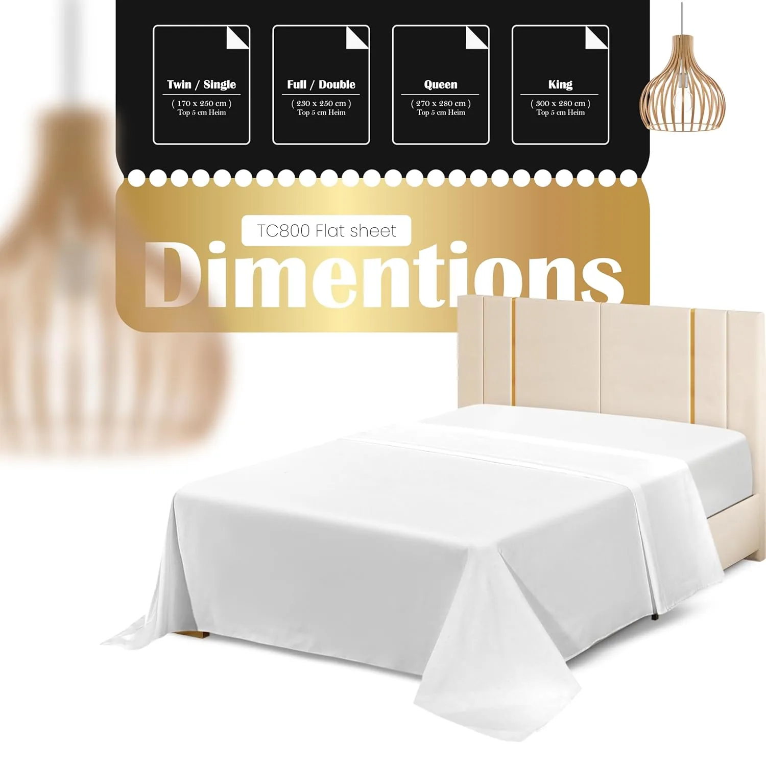 egyptian cotton flat sheet 7