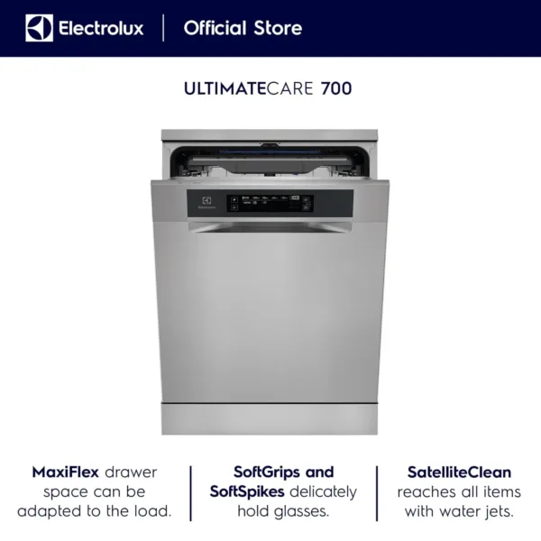 electrolux dishwasher settings 2