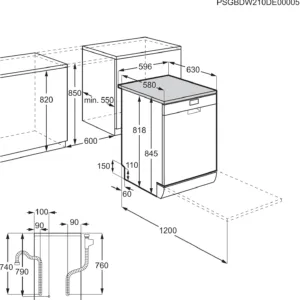 electrolux dishwasher silver 5