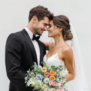 eucalyptus stems wedding flowers 7