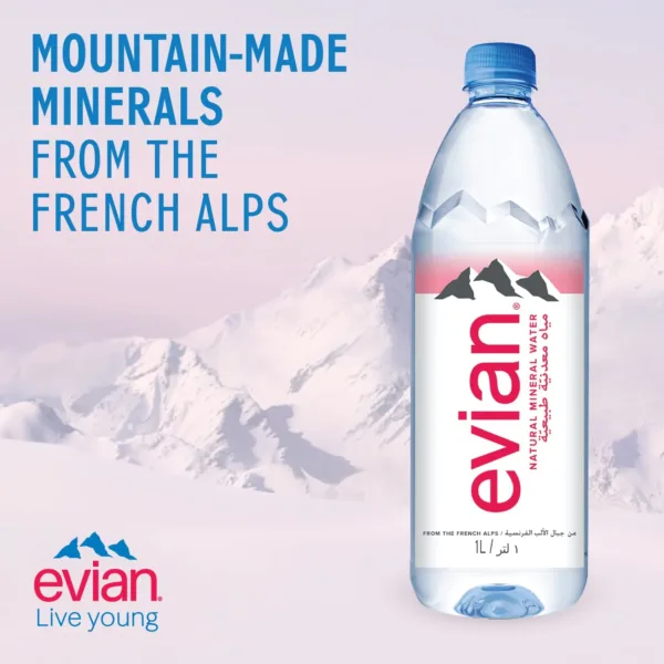 evian mineral water 2