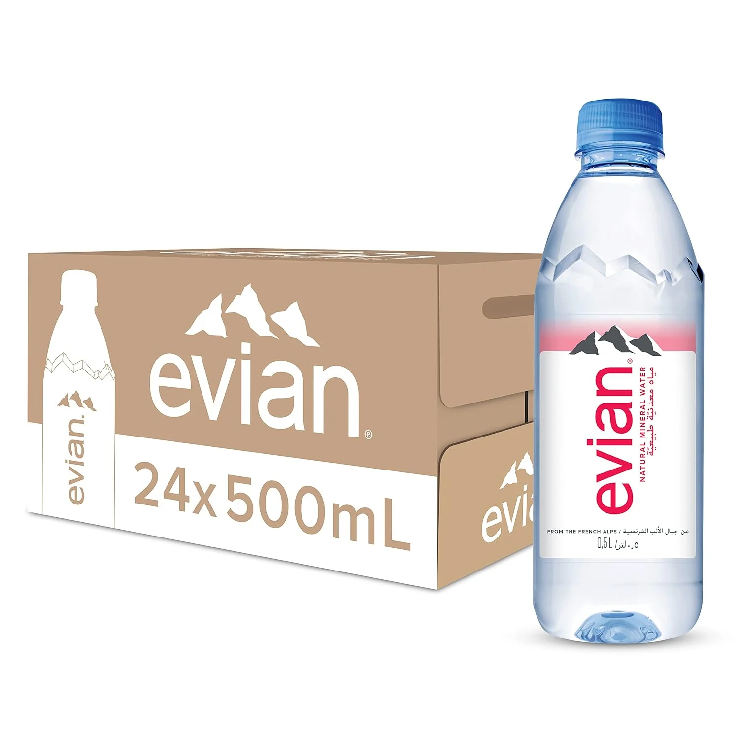 evian natural mineral water 1