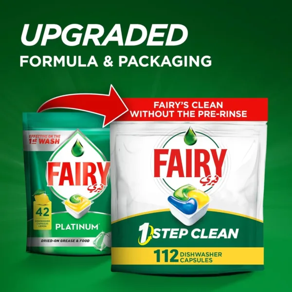 fairy dishwasher tablets lemon 7