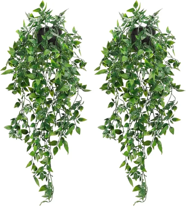 fake hanging plants 1