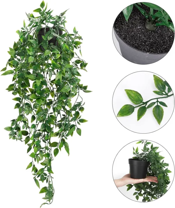 fake hanging plants 4
