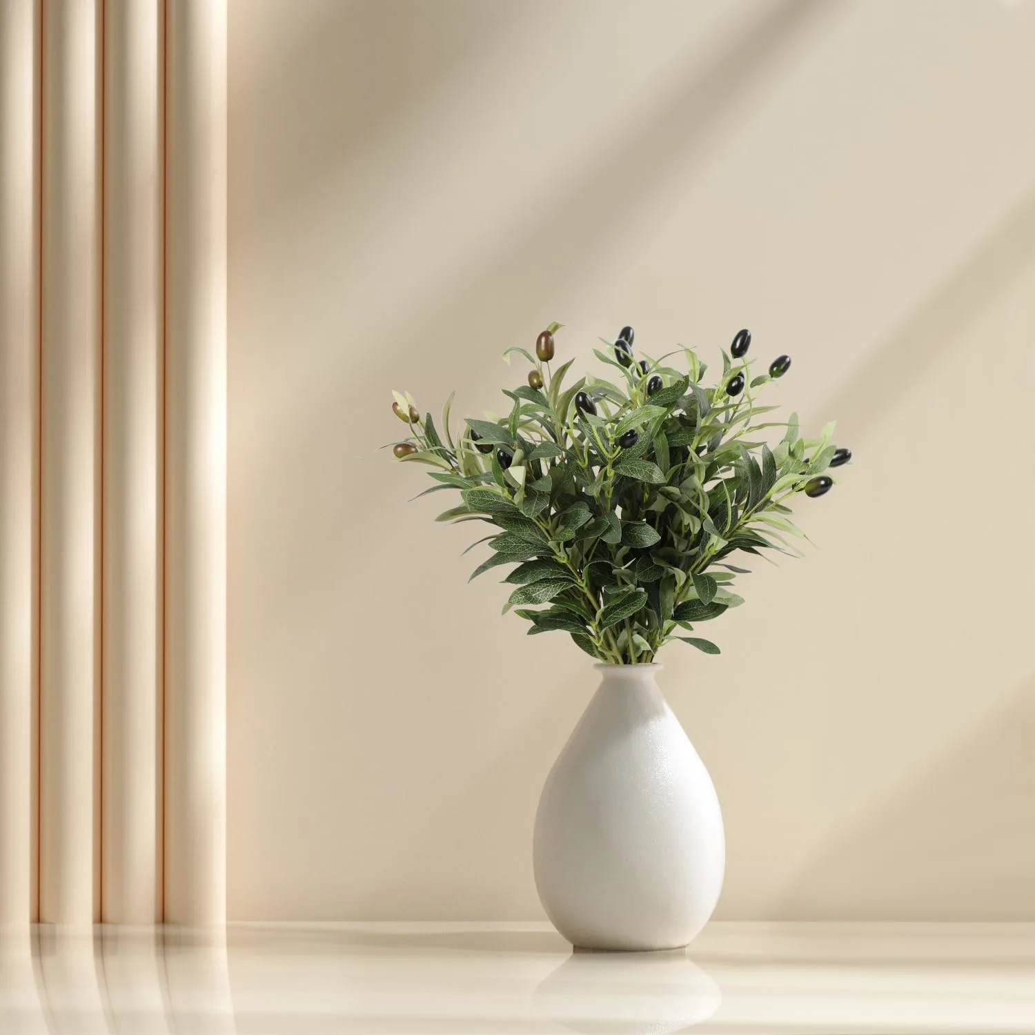 fake olive branches 6