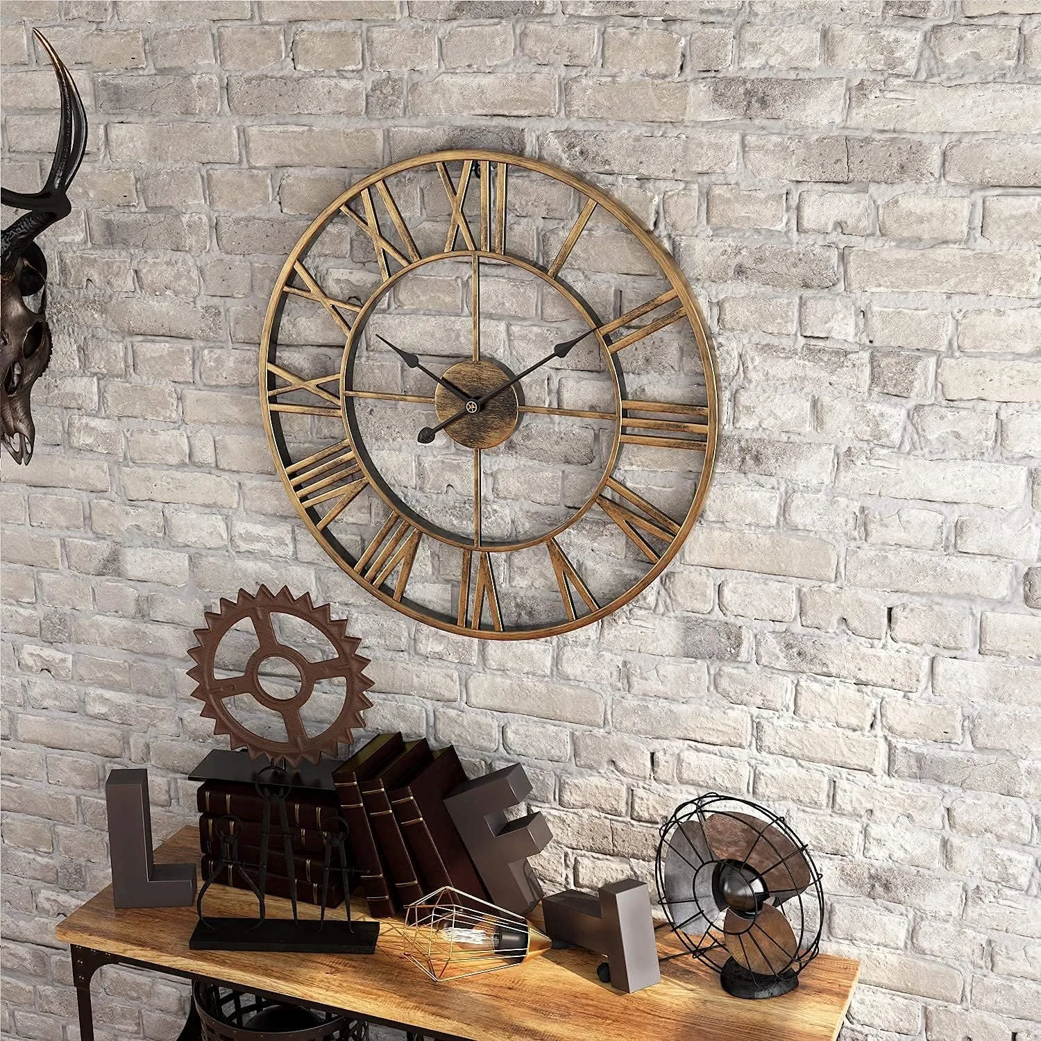 farmhouse wall clock 3