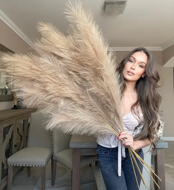 faux pampas grass 1