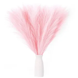 faux pampas grass pink 1