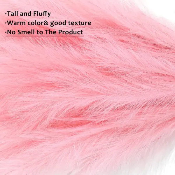 faux pampas grass pink 3