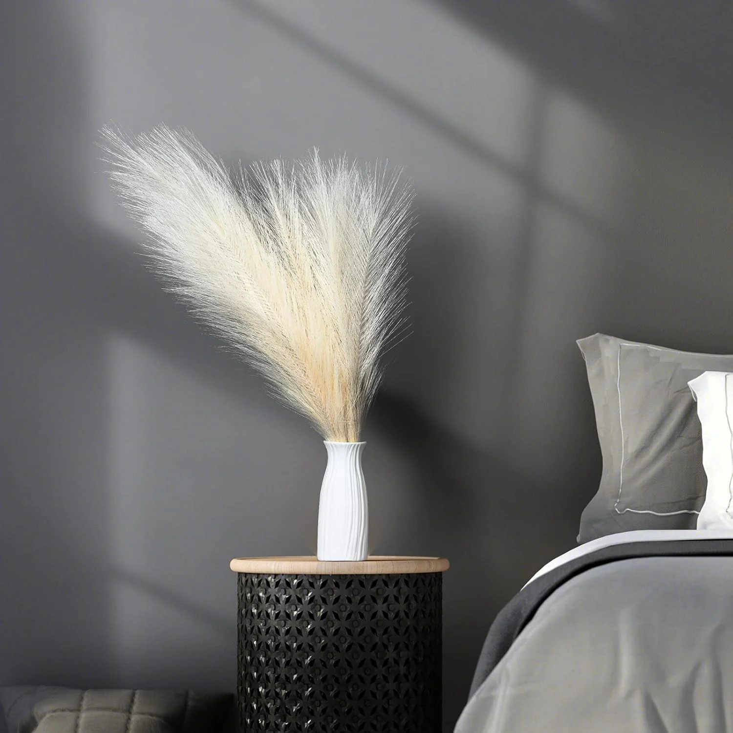 faux pampas grass pink 5