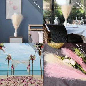faux pampas grass pink 6