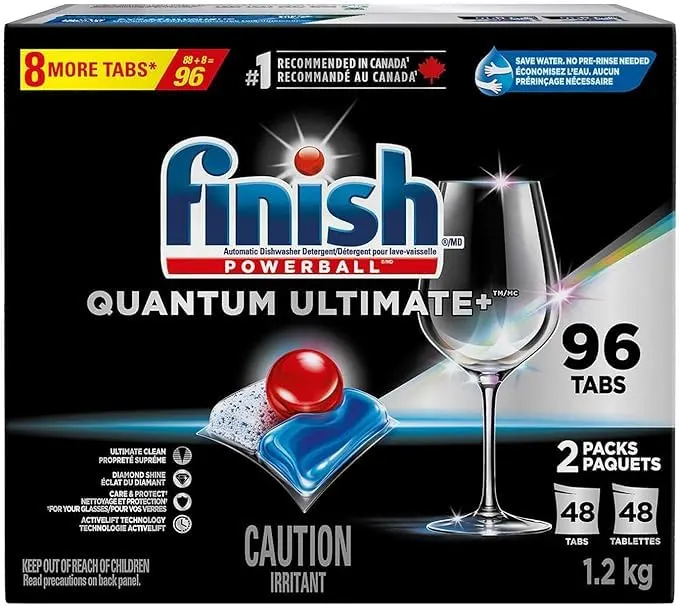 finish quantum dishwasher tabs 2