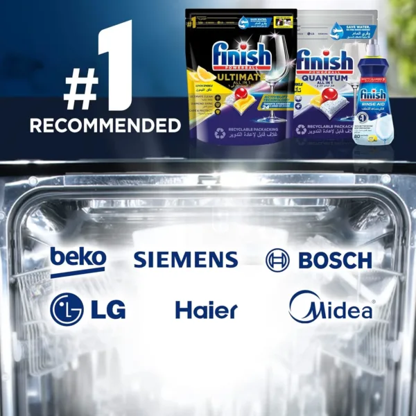 finish rinse aid lemon 6