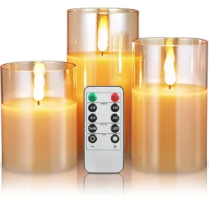flameless candles set 1