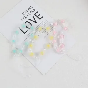 flower beaded phone charm 5