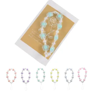 flower beaded phone charm 6