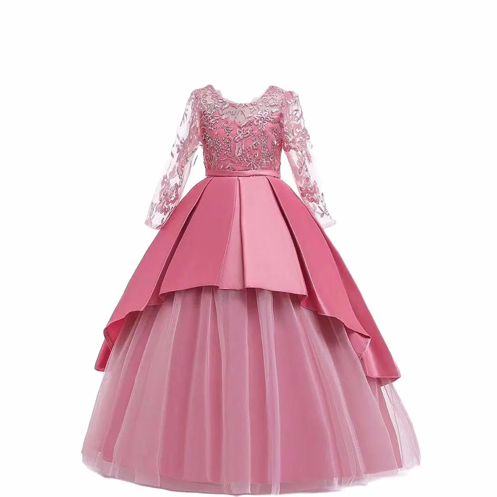 flower girl dress kids 1