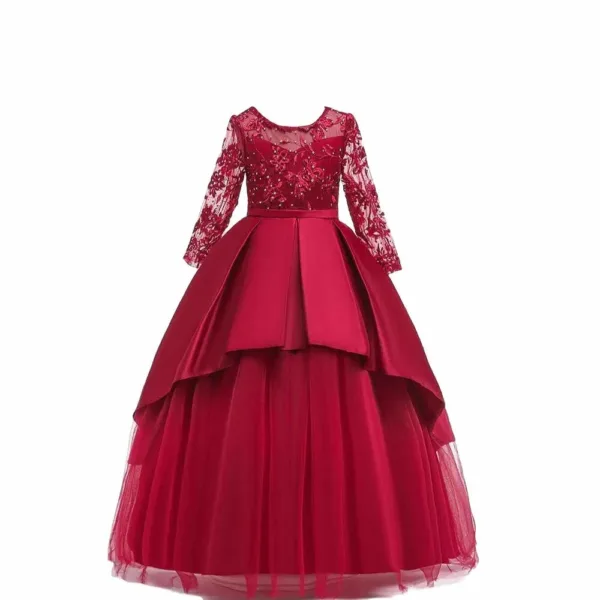 flower girl dress kids 4