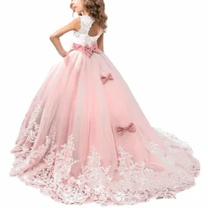 flower girl dress lace 2