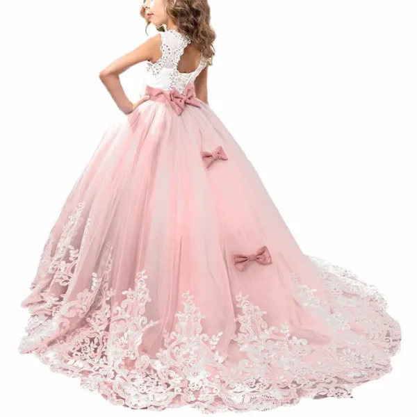 flower girl dress lace 2